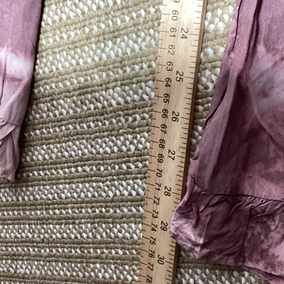 NWT Yak&Yeti large Tie-Dye Flare Pants - Picture 8 of 13